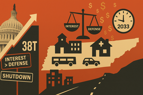 $38 Trillion And Counting: The Milestone TN Shouldn’t Celebrate