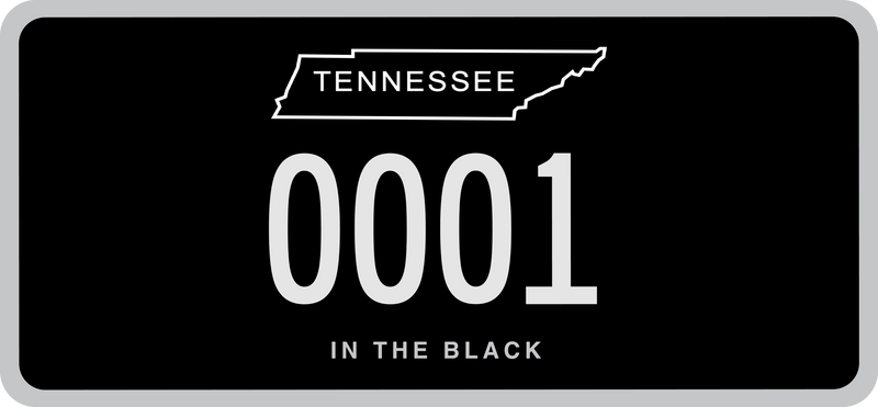 Tennessee License Plate Wrap Kit – PlateWraps
