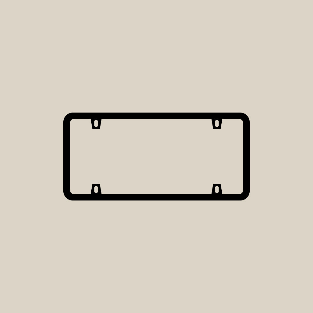 In The Black License Plate + Starter Pack – In the Black